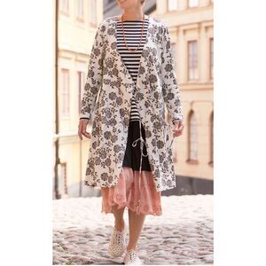 Gudrun Sjoden NWT Sabrina wrap floral dress sz Large